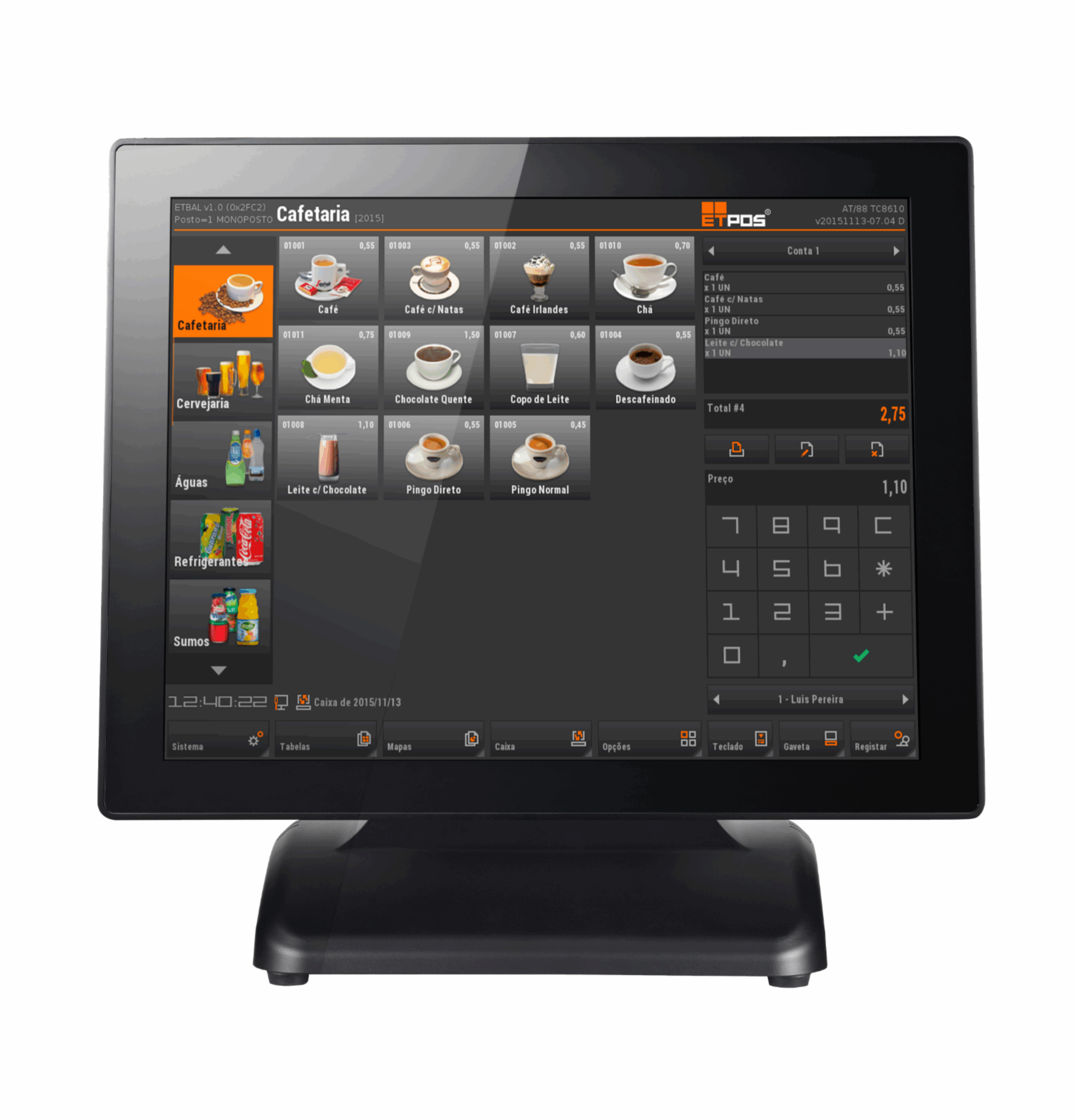 Logiciel ETPOS pour commerce retail