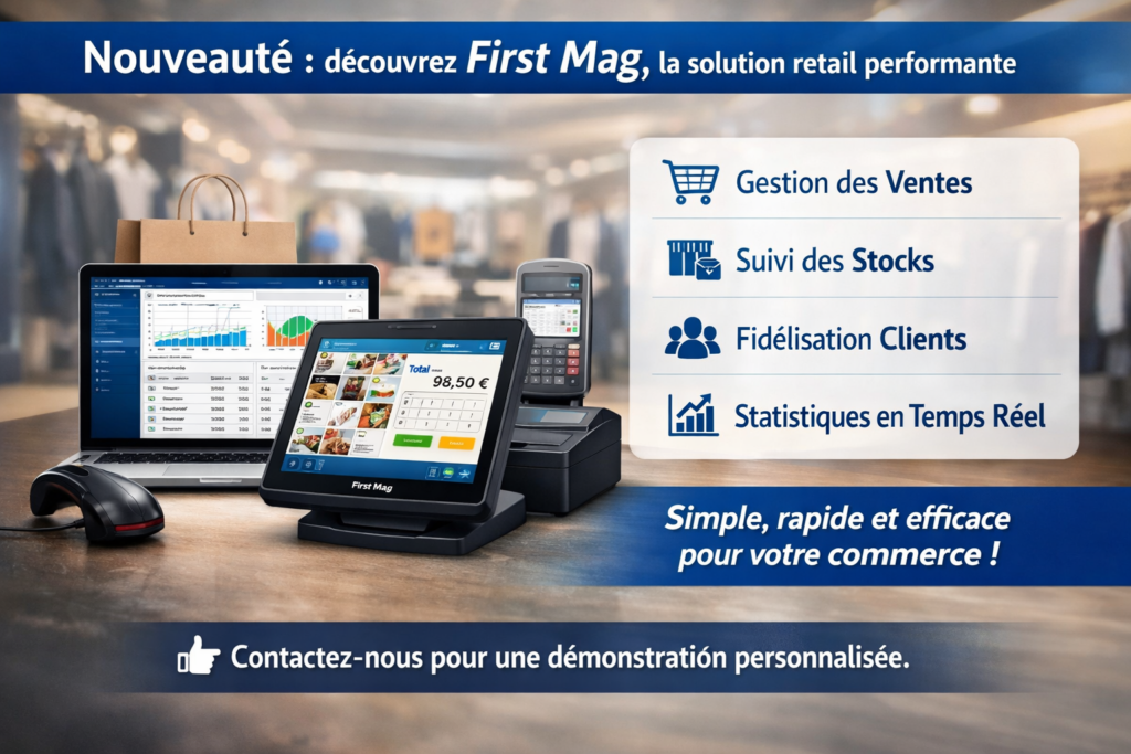 First Mag pour la gestion d’un commerce retail